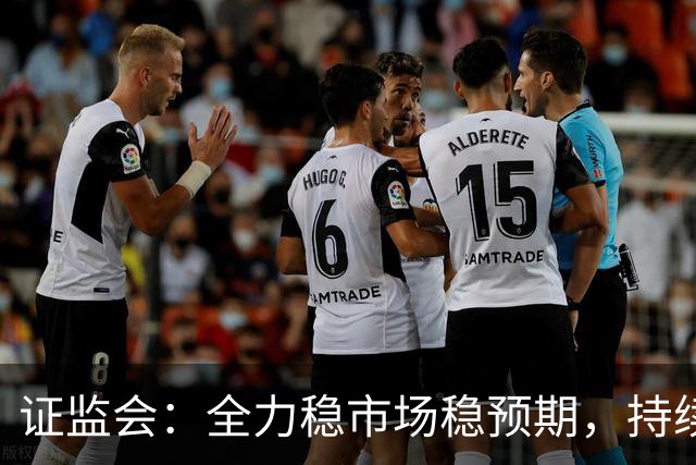 证监会：全力稳市场稳预期，持续提升资本市场韧性和信心